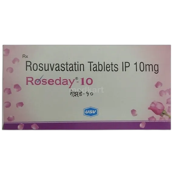 roseday 10mg tablet 15's